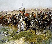 Charge of the 4th Hussars at the battle of Friedland, 14 June 1807